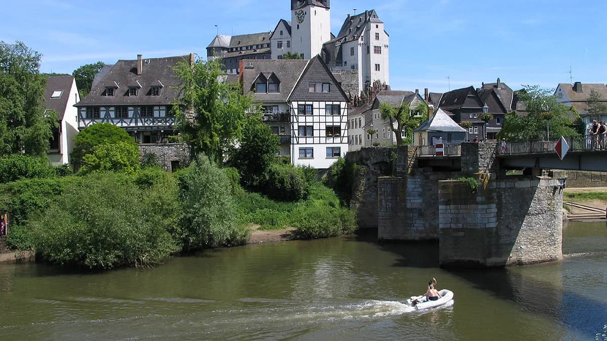 Stadtansicht von Diez
