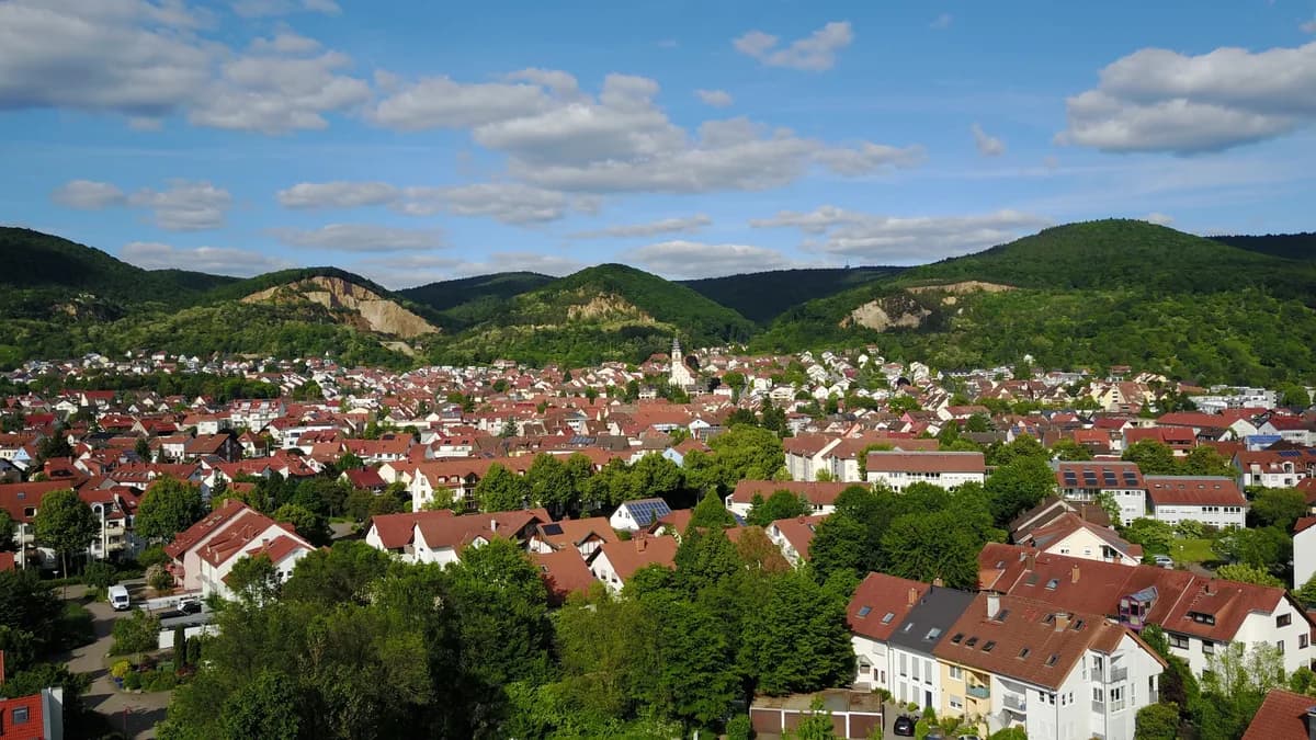 Stadtansicht von Dossenheim