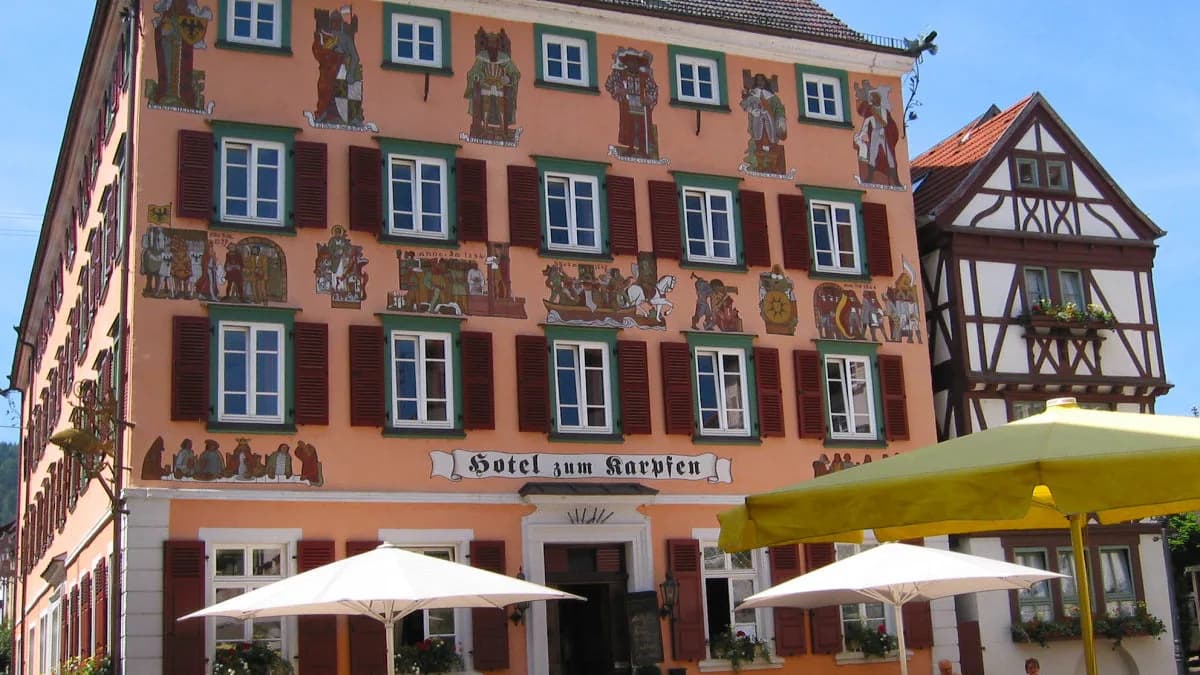 Stadtansicht von Eberbach