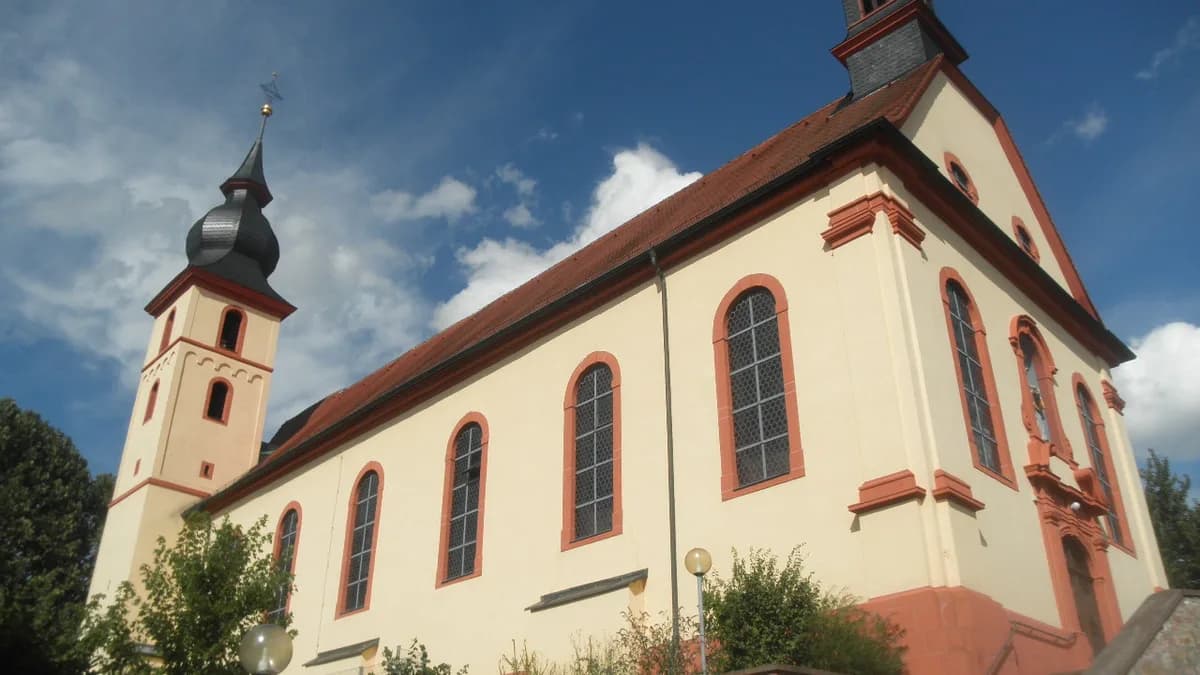 Stadtansicht von Hemsbach