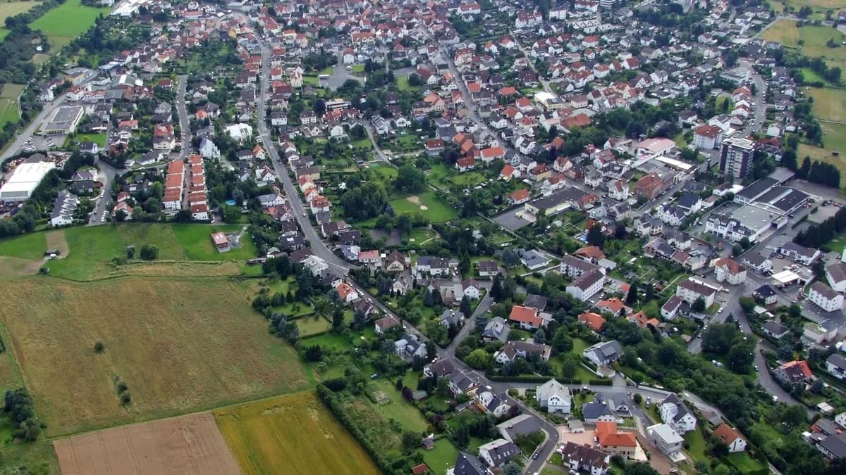 Stadtansicht von Neu-Anspach