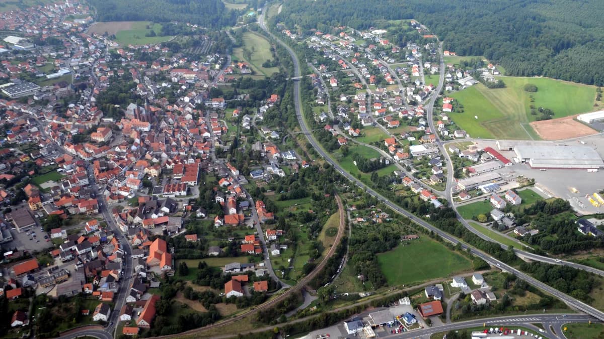 Stadtansicht von Walldürn