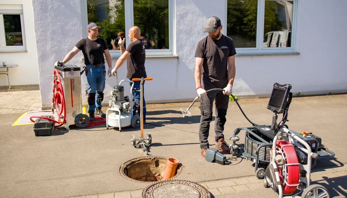 Hochdruck-Ausrüstung von KANNALLES Dienstleistungen bei der Kanalreinigung